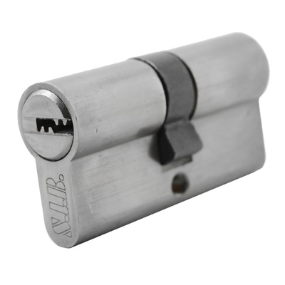 Nickel-plated security cylinder