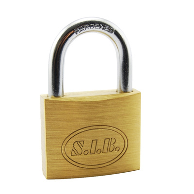 Short shackle padlock